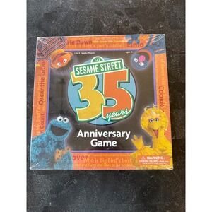Sesame Street 35th‎ Anniversary Board Game Family Fun New Sealed Retro Collector